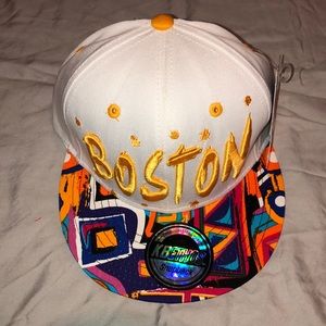 Boston Graffiti Snap Back hat New w/ tags